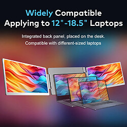 Avis Moniteur portable pliable à double écran FOPO S10,15,6",IPS,1920*1080,16:9,Gris