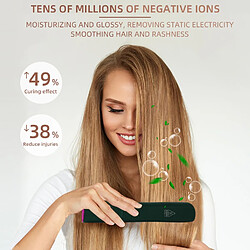 INF Brosse Lissante Rechargeable : Sans Fil & Portable avec Dents 3D Anti-Brûlure pas cher