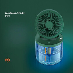 Avis INF D-27 Nouveau ventilateur humidificateur à brume : Restez au frais et hydraté Green