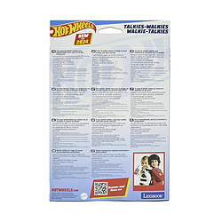 Acheter Lexibook Talkie-Walkie Hot Wheels portée 200m