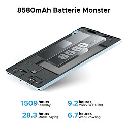 Acheter DOOGEE U11 WiFi Tablette Android 16-Gris 16(4+12)Go RAM 128Go ROM