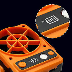 Avis INF Ventilateur de Ceinture 10000mAh : Ventilateur Portable à Clip avec Batterie Externe USB