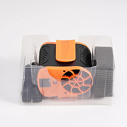 INF Ventilateur de Ceinture Portable : 15000mAh Rechargeable, 7 Vitesses & Écran LED pas cher