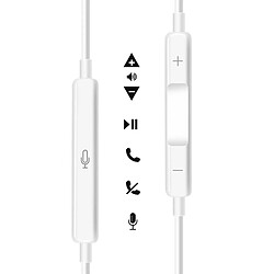 Acheter Mayaxess Écouteurs Galaxy S20 Blanc
