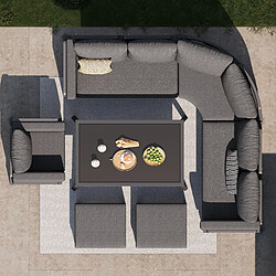 Ensemble table & chaises