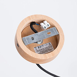 Acheter Suspension métal noire bois clair MAVARO E27 Pure Lume