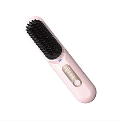 Avis INF Brosse Lissante Ionique Sans Fil Portable pour la Maison Pink