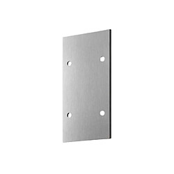 Gardecorps-verre Plaque de finition aluminium pour garde-corps