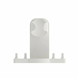 INF Support mural pour brosse à dents électrique White pas cher