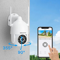 Acheter Caméra de Surveillance filaire- Camera wifi interieur/exterieur-Suivi automatique-ARCCTV P2