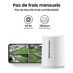 KIT Videosurveillance-ARCCTV Kit 4 Cam- Home Station, 32 Go Stockage Local sans Abonnement
