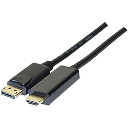Dexlan Cordon DisplayPort 1.2 vers HDMI® 2.0 - 2 m 