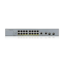 Zyxel 18 Port managed CCTV PoE Switch long ra
