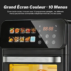 Acheter ByteLike Friteuse à air chaud de 10 L avec écran tactile et fenêtre de visualisation