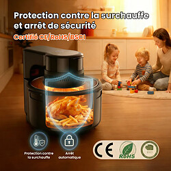 Acheter ByteLike Friteuse à air chaud 5 L avec fenêtre transparente à LED