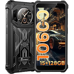 FOSSiBOT F101 Pro Smartphone antichoc IP68/IP69K double écran 10600mAh 15Go+128Go 4G NFC