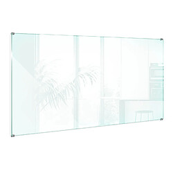 Tulup Panneau Crédence Cuisine - 140x70 cm - Transparent