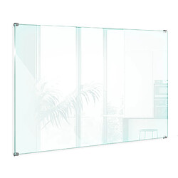 Tulup Crédence Cuisine En Verre - 100x70 cm - Transparent