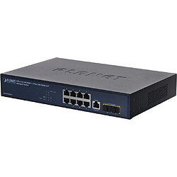 PLANET 10/100/1000T + 2-Port Géré L2/L4 Gigabit Ethernet (10/100/1000) 1U Bleu