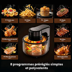 Avis ByteLike Friteuse à air chaud 5 L avec fenêtre transparente à LED