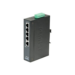 PLANET ISW-501T commutateur réseau Non-géré L2 Fast Ethernet (10/100) Bleu