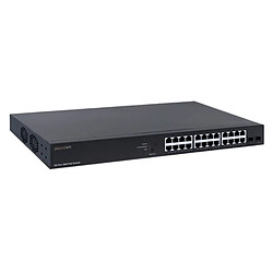 DEXLAN SWITCH Niv.2 24 GIGABIT POE+ 370W & 2 SFP 100/1G