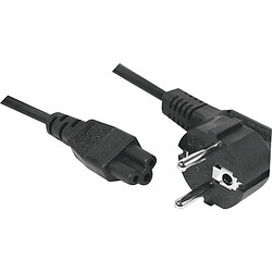 DACOMEX Sachet cordon d alimentation tripolaire pour PC portable - 1,8 m