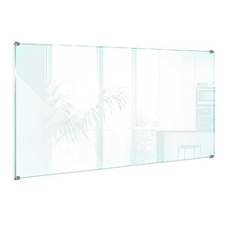 Tulup Crédence En Verre - 120x60 cm - Transparent