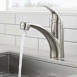 Avis Avizar Robinet à Eau Simple à Bec Courbé Finition Chromée Argent