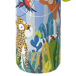Acheter Quokka Bouteille Isotherme 330ml Modèle Solid Kids avec Sangle et Motif Jungle Multicolore