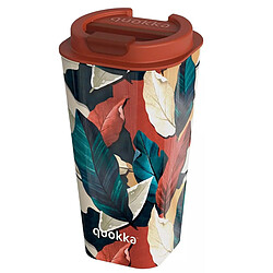 Quokka Gobelet Isotherme 450ml Double Paroi Anti-fuite Hermétique sans BPA Multicolore