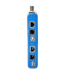 Acheter Nedis Testeur de Câble RJ45 / RJ11 / BNC / USB avec Indicateur LED Bleu