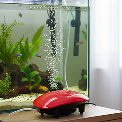 Avis Avizar Pompe à Air pour Aquarium 1.5W Compacte à Faible Niveau Sonore Rouge / Noir