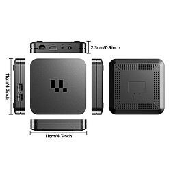 VURAHOME Boîtier streaming Smart TV Android 16 4K UHD WIFI BT - Y1