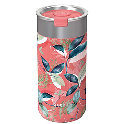 Quokka Bouteille Isotherme 400ml avec Infuseur et Isolation Modèle Boost Rose