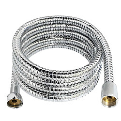 Avizar Flexible de Douche 1.8m pour Usage Domestique en Cuivre et Inox Étanche Argent