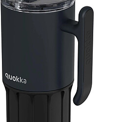 Avis Quokka Bouteille Isotherme 720ml Modèle Umi avec Paille Intégrée et Poignée Noir
