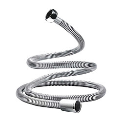 Avizar Flexible de Douche 1.5m Universel avec Joints d'Étanchéité Argent