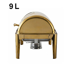 Silva Homeline Homeline Chauffe-plats Simple Bac 9L Dorée pas cher