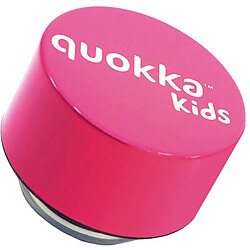Avis Quokka Bouteille Isotherme 330ml Modèle Solid Kids avec Sangle et Motif Zèbre Rose