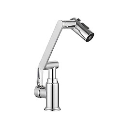 Avizar Robinet à Bras Articulé avec Tête Orientable Finition Chromée Argent