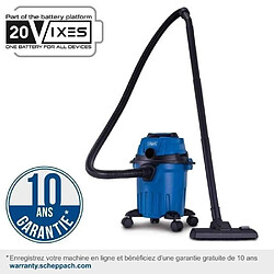 Aspirateur eau et poussière sans fil avec kit de démarrage 4 Ah C-NTS15-X SET L - SCHEPPACH