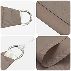 Acheter vidaXL Voile d'ombre Taupe 6 x 2 m 100 % polyester Oxford