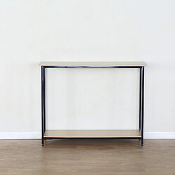 Concept Usine Console rectangle 106x35cm bois DOORA pas cher