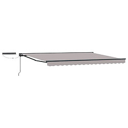 vidaXL Auvent rétractable électrique 4,5 × 3 m