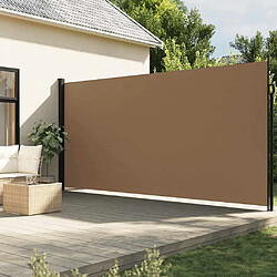 vidaXL Auvent latéral rétractable taupe 220x300 cm