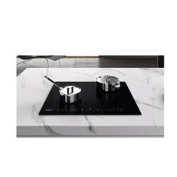 Table de cuisson induction 60cm 4 feux 7200w - WLS7260NE - 6ème Sens - WHIRLPOOL