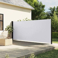 vidaXL Auvent latéral rétractable blanc 180x500 cm