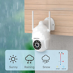 Caméra de Surveillance ARCCTV 360°PTZ,Audio Bidirectionnel,Suivi automatique pas cher