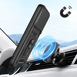 Mayaxess Coque Anneau pour Redmi Note 15 4G avec Cache Caméra Coulissant Noir pas cher